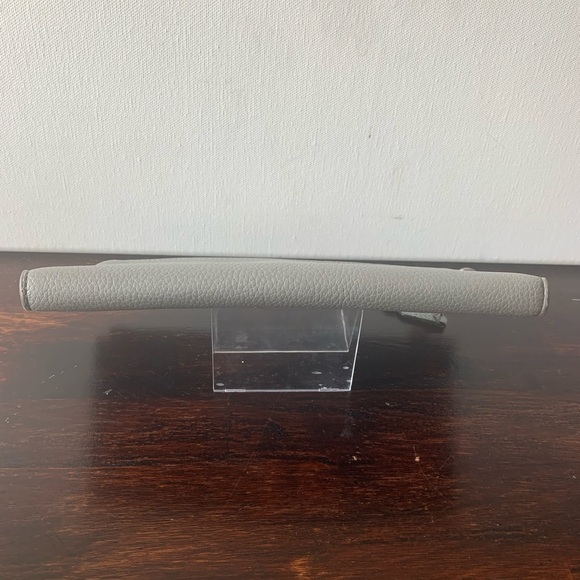 Coach Double Zip Wallet - Heather Gray - Picture 6 of 8